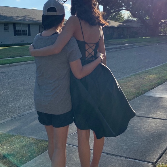 Black Homecoming/Prom/Cocktail Dress - Picture 2 of 2